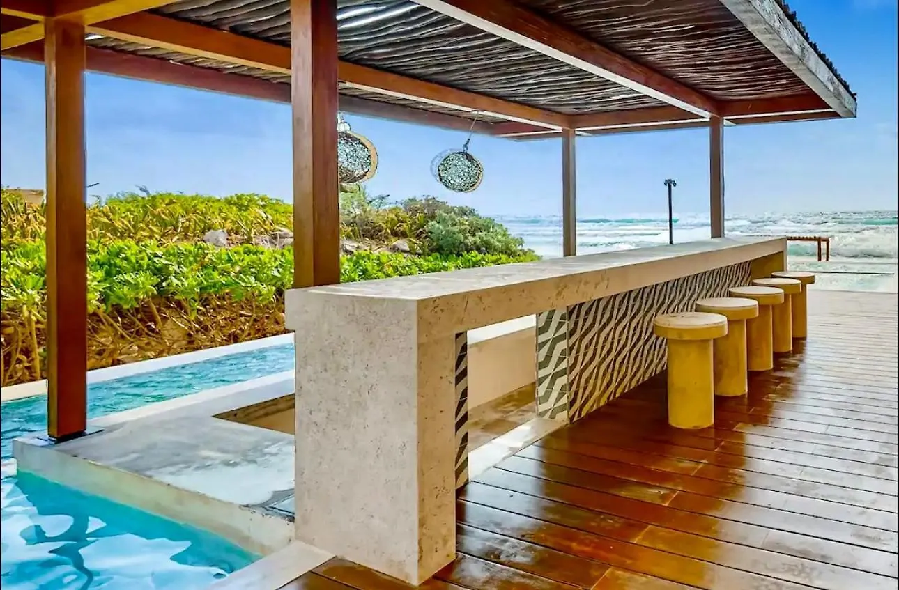 Luxury And Mordern Beachfront Condo By Bt Homes Tancah Aparthotel